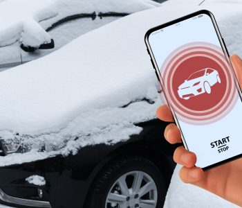 Application for remote engine start and car warm-up